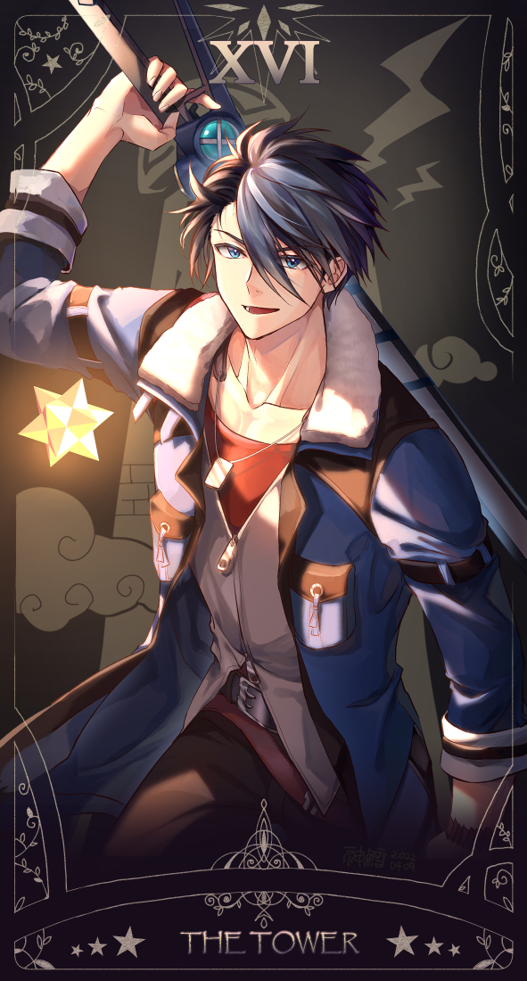 van arkride (eiyuu densetsu and 2 more) drawn by willfin