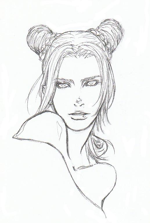 kujo jolyne (jojo no kimyou na bouken and 1 more) drawn by jack_(jack1089)