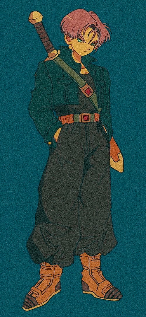 trunks (dragon ball and 1 more) drawn by pikurusu