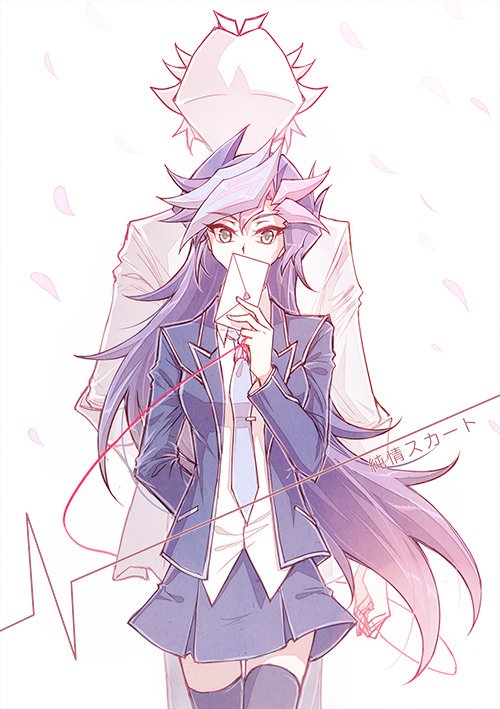 fujiki yusaku and kogami ryoken (yu-gi-oh! and 1 more) drawn by cang_(iphis233)