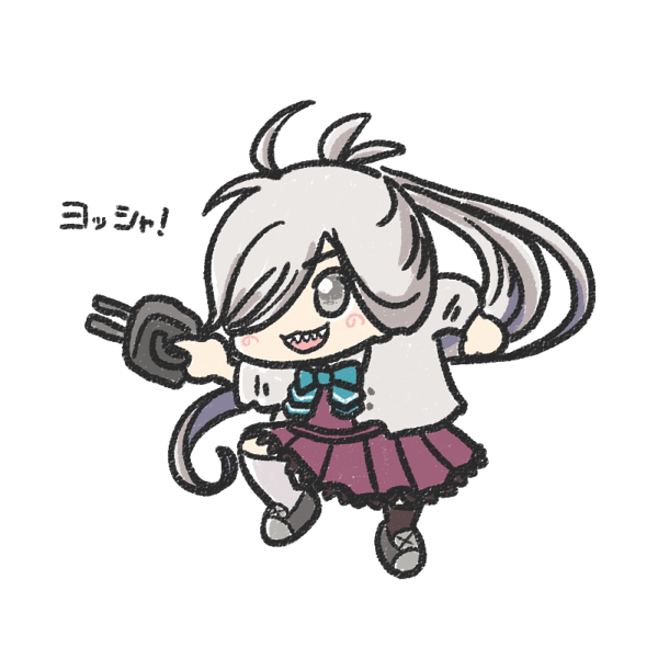 asashimo and asashimo kai ni (kantai collection and 1 more) drawn by ferret-san