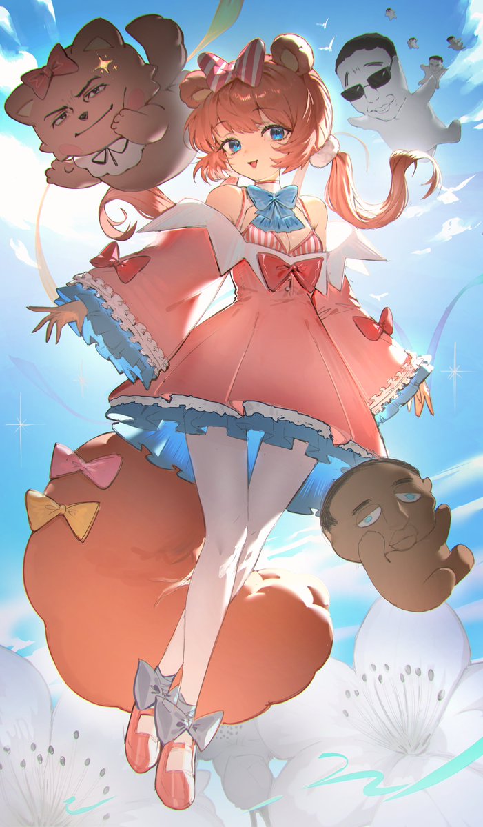 chromu and chudjak (indie virtual youtuber) drawn by kowai_(iamkowai)