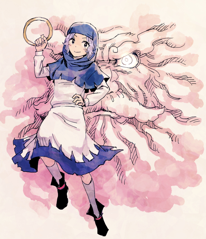 kumoi ichirin and unzan (touhou) drawn by meimaru_inuchiyo
