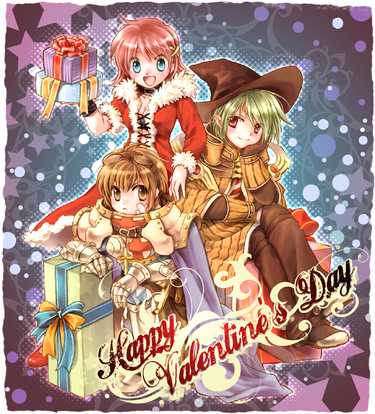 rogue, sage, and crusader (ragnarok online) drawn by exyagi