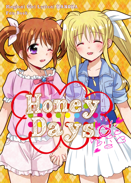 fate testarossa and takamachi nanoha (lyrical nanoha and 3 more) drawn by nanashiki