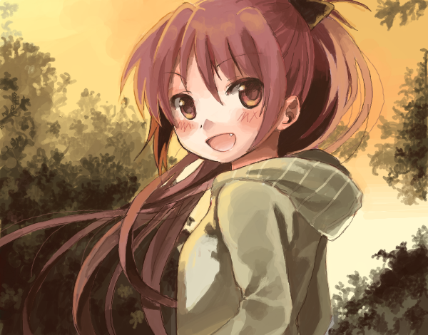 sakura kyoko (mahou shoujo madoka magica) drawn by riyuko3