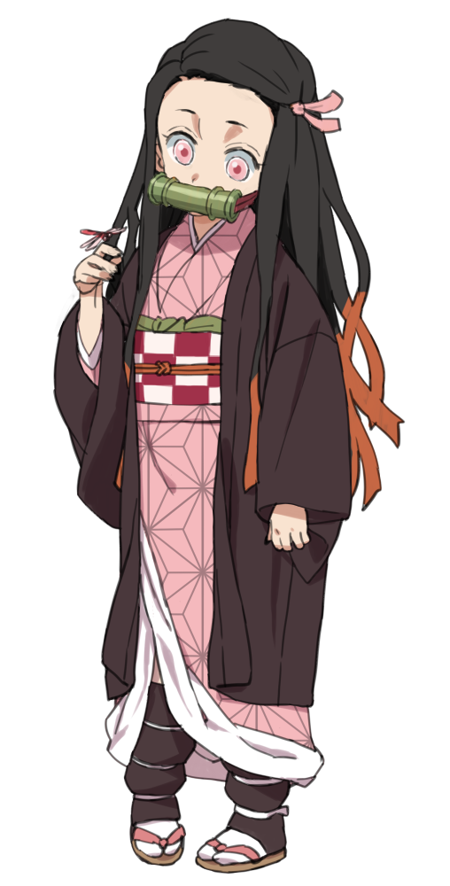 kamado nezuko (kimetsu no yaiba) drawn by wakaho_riku