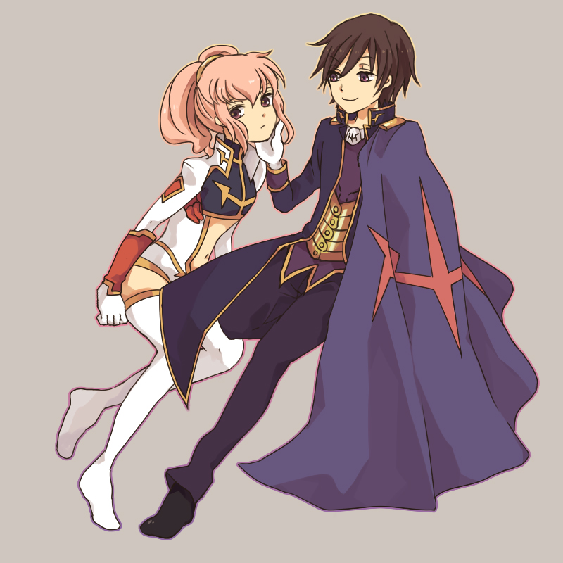 anya alstreim, roro vi britannia, and cardinal li britannia (code geass and 1 more) drawn by aloe28