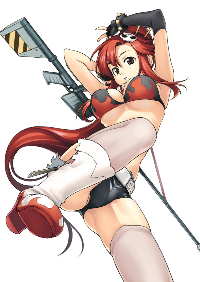yoko littner (tengen toppa gurren lagann) drawn by tanaka_shoutarou