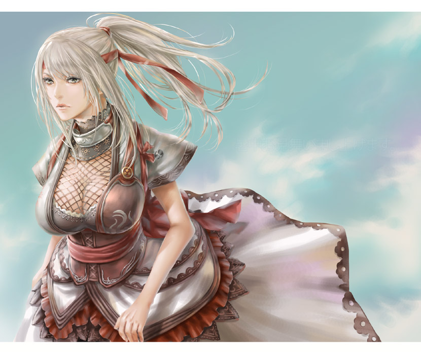 mifuyu (granado espada) drawn by doro_(sabarudoro)