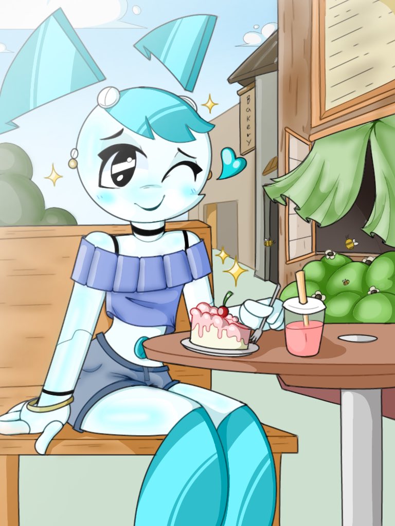 jenny wakeman (my life as a teenage robot) drawn by newboyant