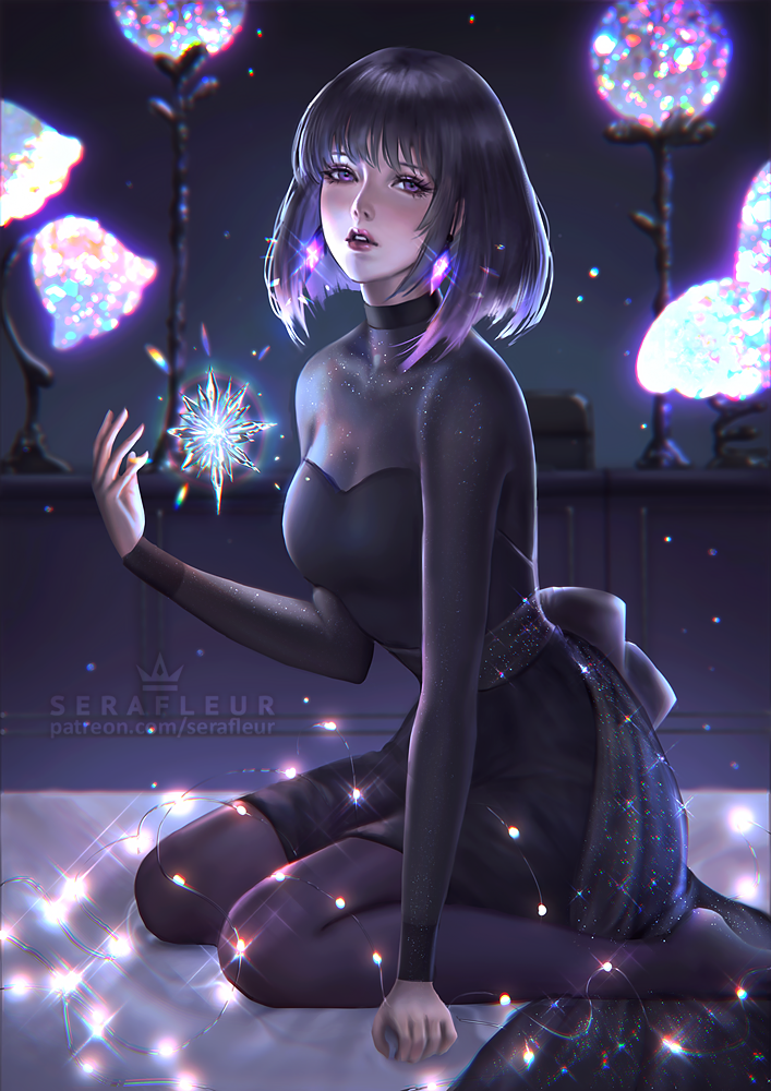 tomoe hotaru (bishoujo senshi sailor moon) drawn by serafleur