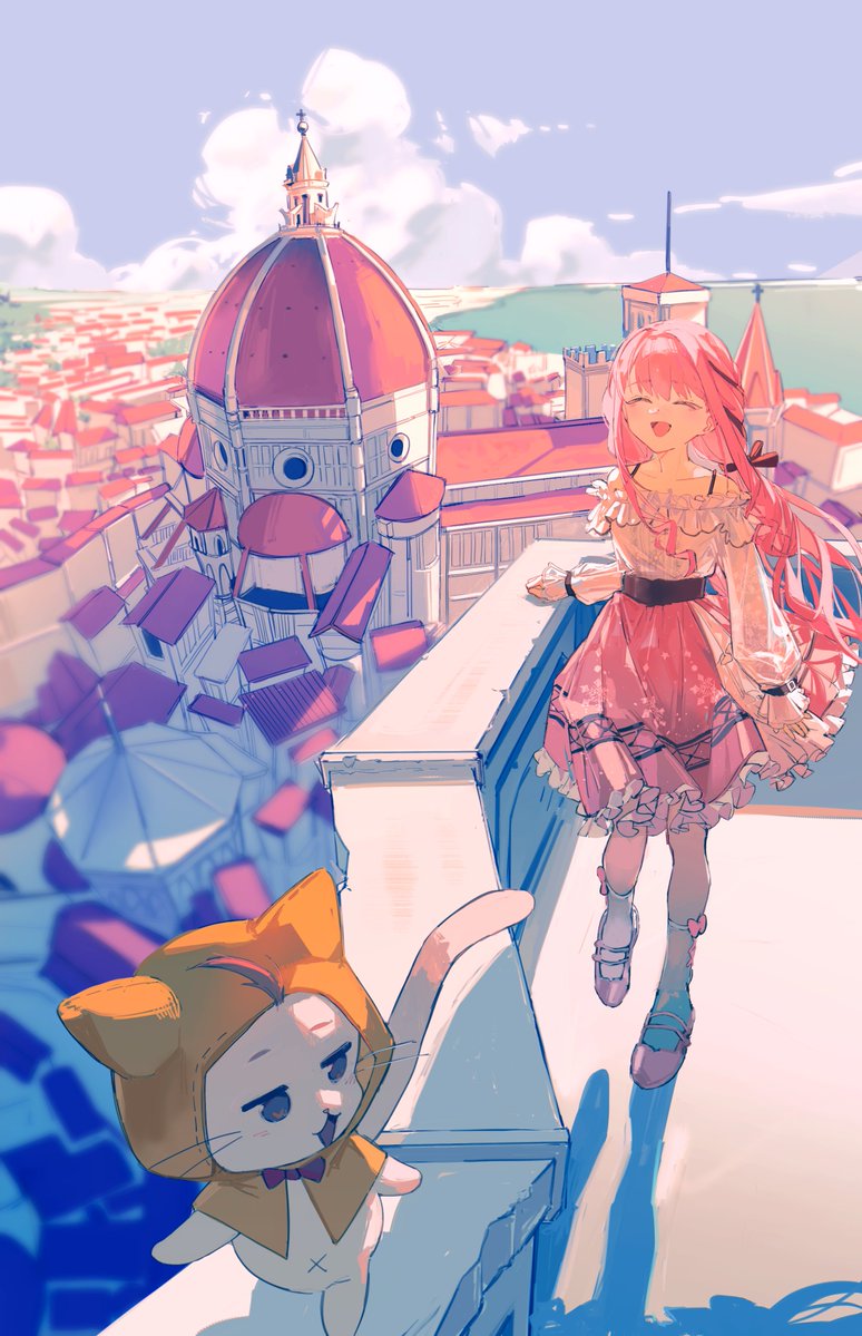 nikki, momo, and perfect start (nikki and 1 more) drawn by kurattes