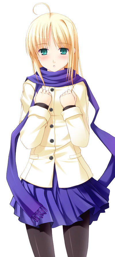 artoria pendragon and saber (fate and 1 more) drawn by shizuku_(artist)