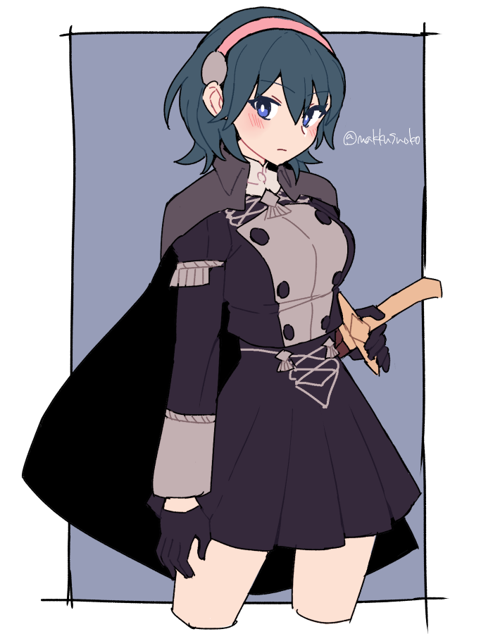 female byleth (fire emblem and 1 more) drawn by do_m_kaeru