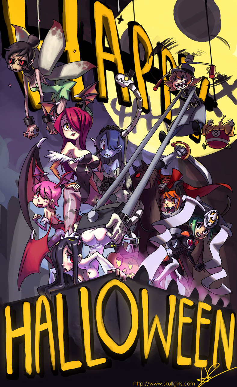 morrigan aensland, lilith, yamamura sadako, filia, samson, and 14 more (neon genesis evangelion and 6 more) drawn by alex_ahad