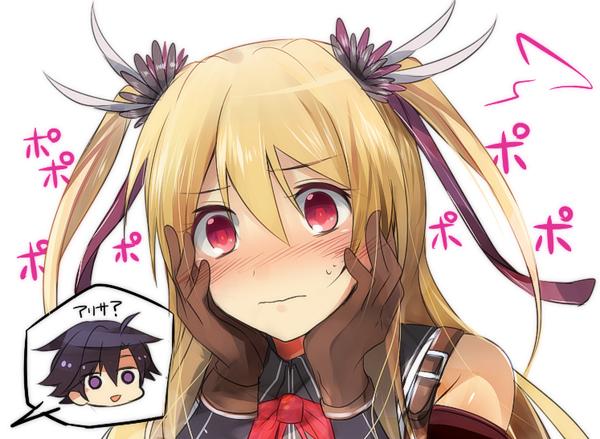 rean schwarzer and alisa reinford (eiyuu densetsu and 2 more) drawn by enoki_nai