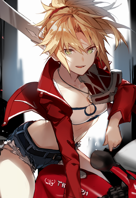 mordred (fate and 2 more) drawn by sirobbmog