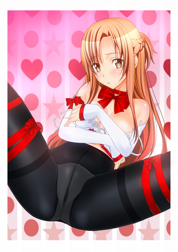asuna (sword art online) drawn by sanazura_hiroyuki