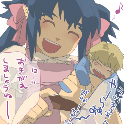 klan klein and mikhail buran (macross and 1 more) drawn by kawai_makoto