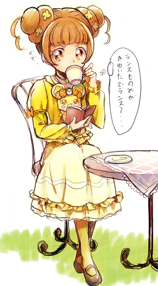 yotsuba alice and rance (precure and 1 more) drawn by kurochiroko