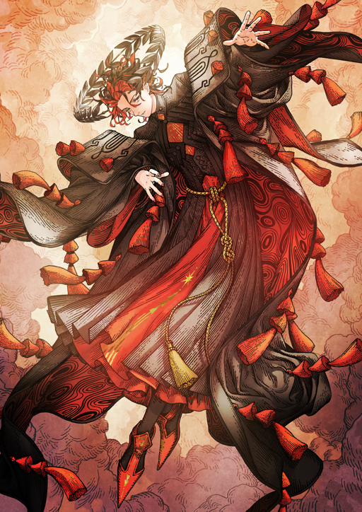 dante alighieri (fate and 1 more) drawn by shirahama_kamome