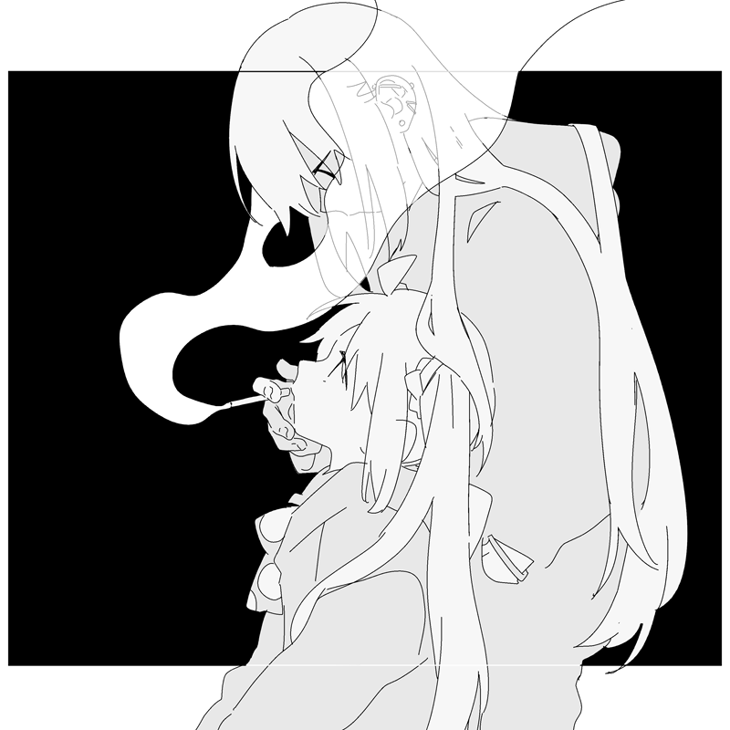 gotoh hitori and ijichi nijika (bocchi the rock!) drawn by d.y.x.