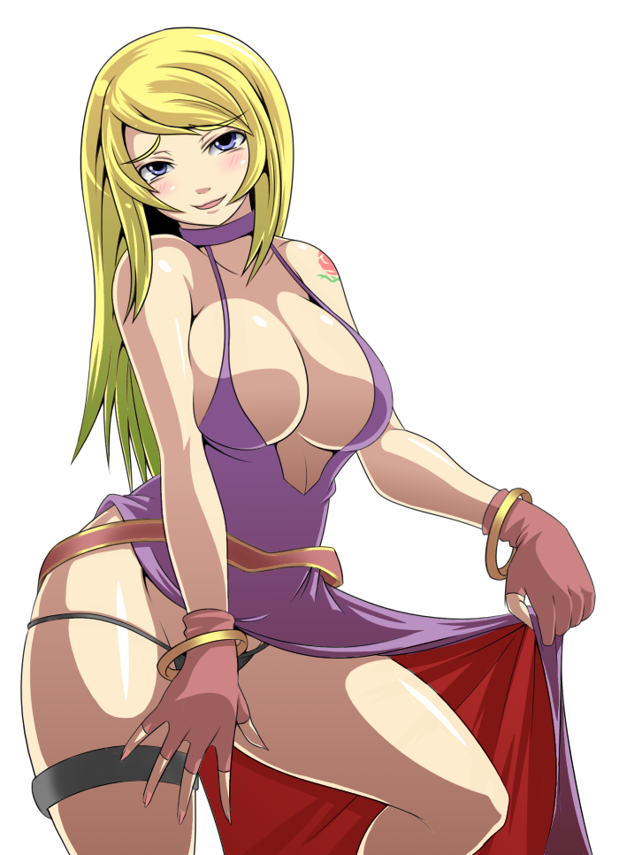 b. jenet (fatal fury and 1 more) drawn by kara_age