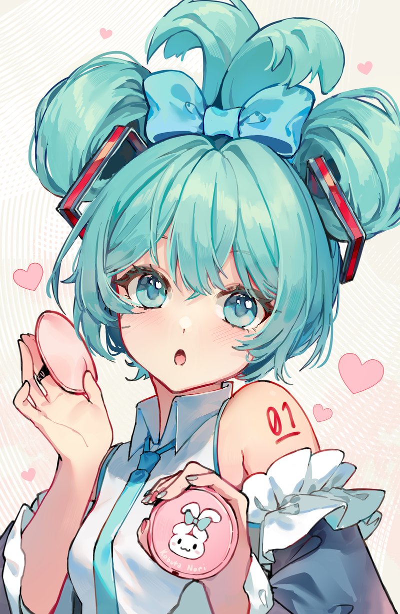 hatsune miku, cinnamoroll, and cinnamiku (vocaloid and 2 more) drawn by kobutanori