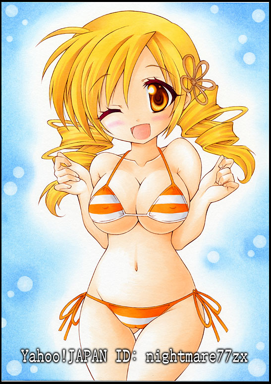 tomoe mami (mahou shoujo madoka magica) drawn by nightmare77zx