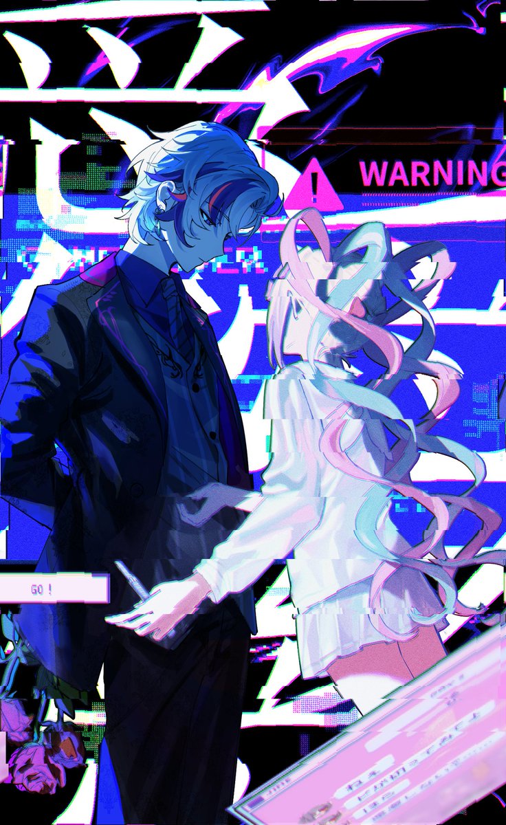 chouzetsusaikawa tenshi-chan and fuwa minato (nijisanji and 1 more) drawn by hatohaku