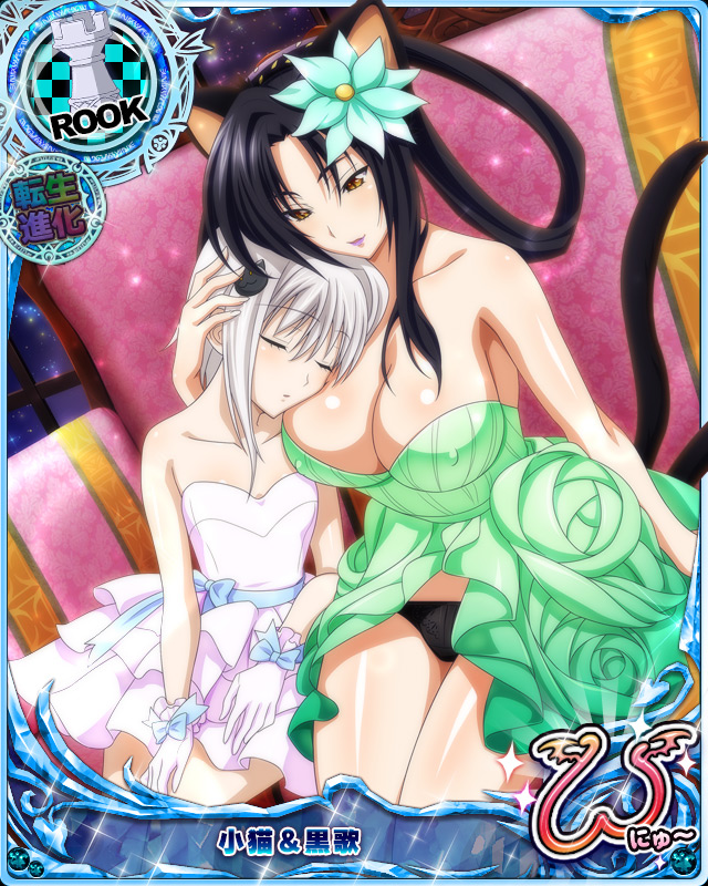 kuroka and toujou koneko (high school dxd and 1 more)
