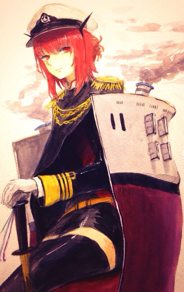 hms orion (original and 1 more) drawn by watari_(rr_n00)