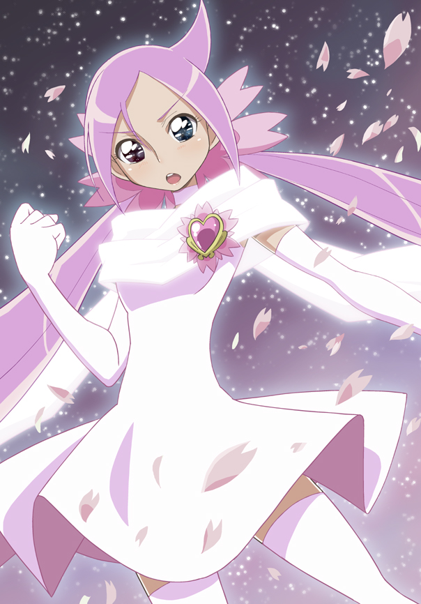 mugen silhouette (precure and 1 more) drawn by haganemaru_kennosuke