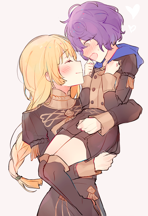bernadetta von varley and ingrid brandl galatea (fire emblem and 1 more) drawn by kvlen