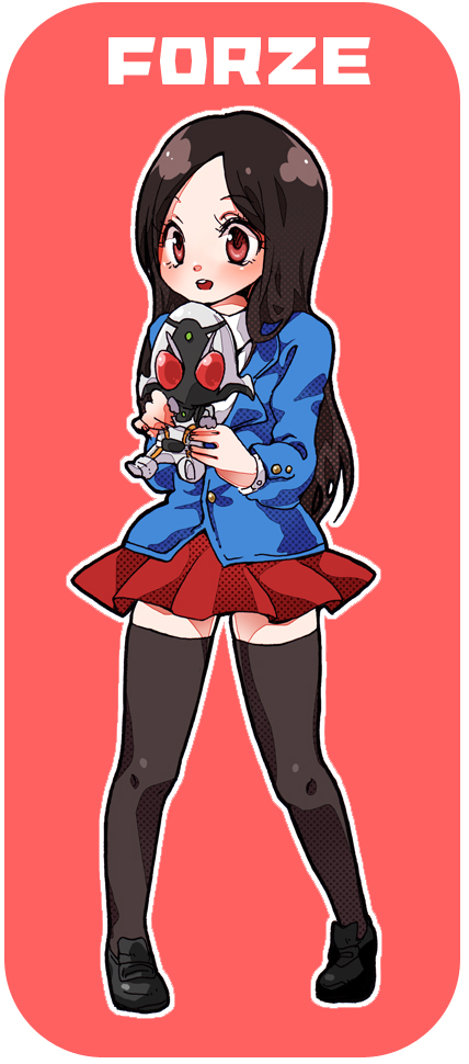 kamen rider fourze and joujima yuuki (kamen rider and 1 more) drawn by kinoshita_kirin