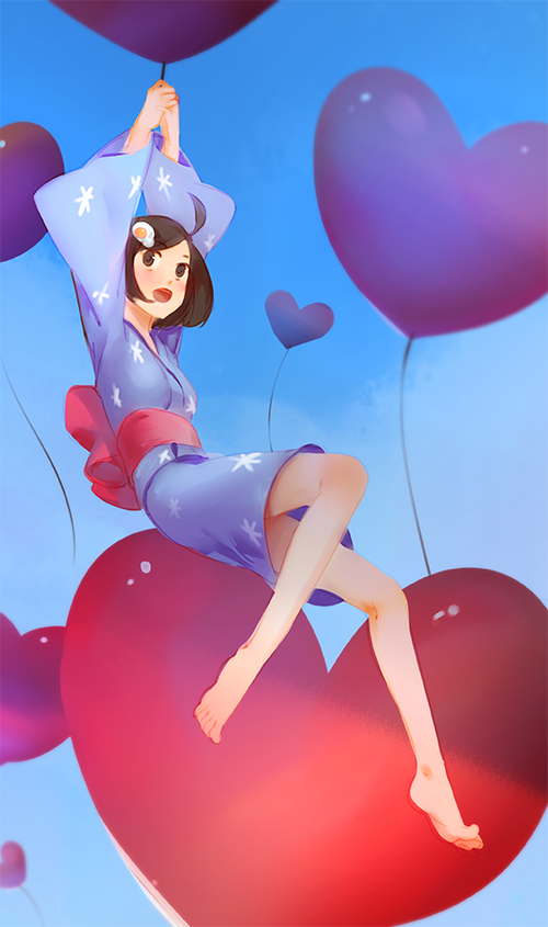 araragi tsukihi (monogatari and 1 more) drawn by 3four
