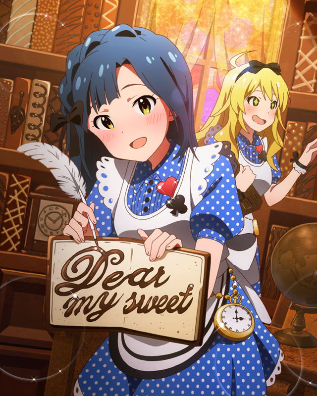 hoshii miki and nanao yuriko (idolmaster and 1 more)