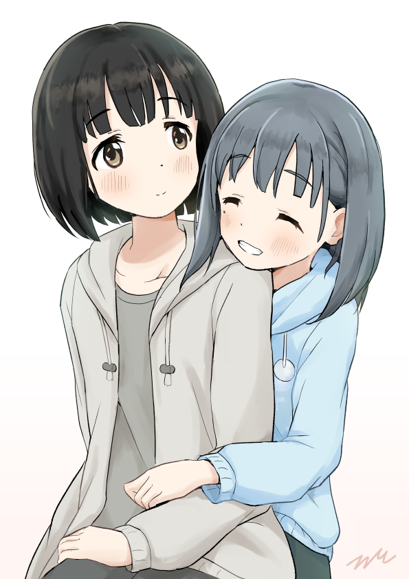 koguma and eniwa shii (super cub) drawn by aayh