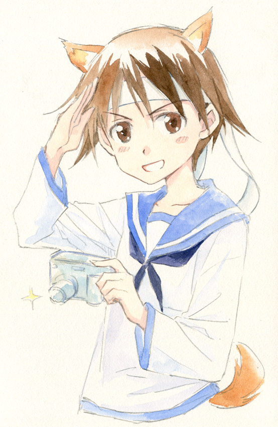 miyafuji yoshika (world witches series and 1 more) drawn by agahari