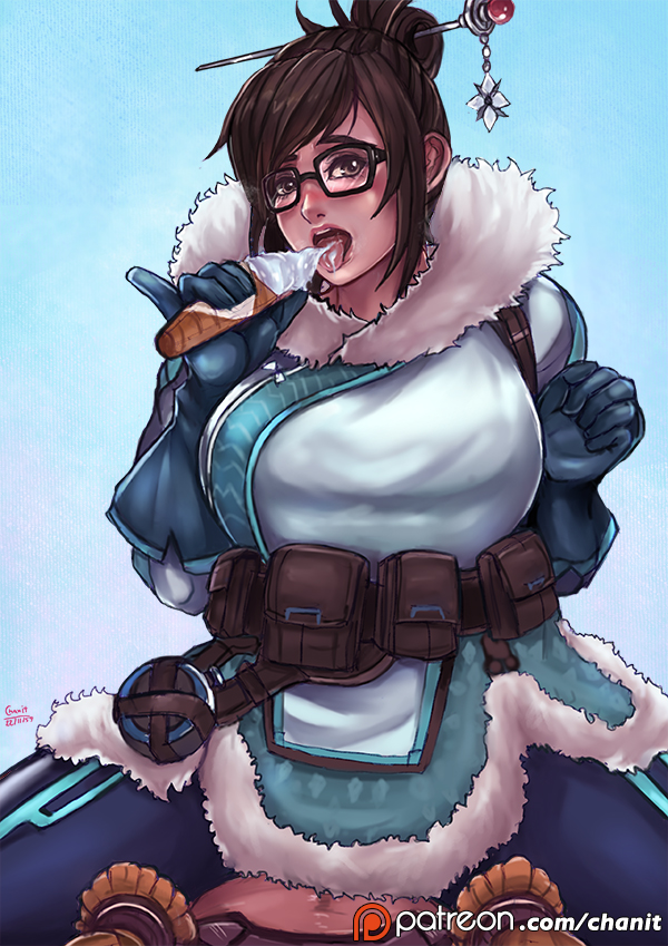mei (overwatch and 1 more) drawn by kachima