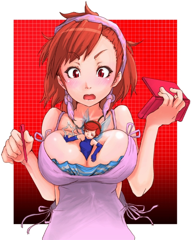 pixie and tanigawa yuzu (shin megami tensei and 2 more) drawn by fu_(oufu)