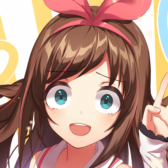 kizuna ai (kizuna ai inc.) drawn by hiroshiko_(restart)
