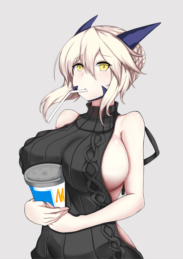 artoria pendragon (fate and 1 more) drawn by zeroblood