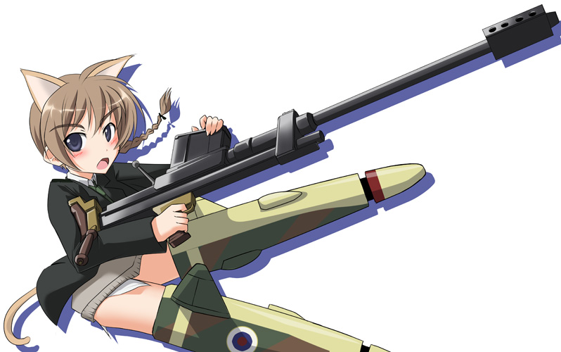 lynette bishop (world witches series and 1 more) drawn by kuronyan