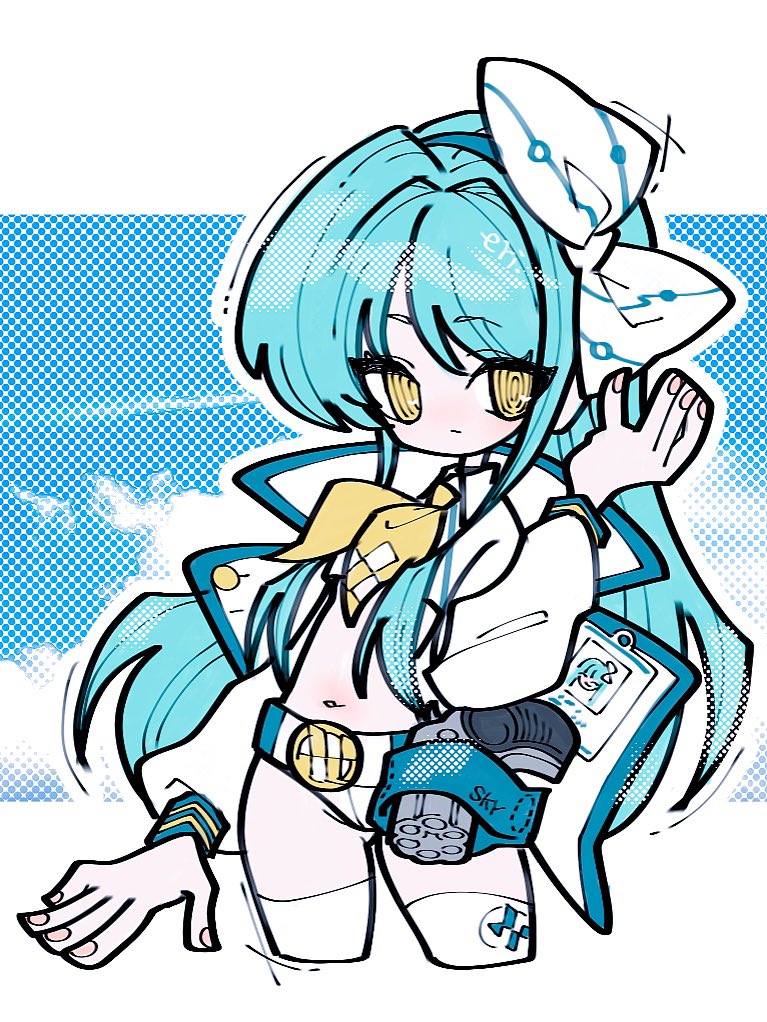 sky (goddess of victory: nikke) drawn by eri_fund_c