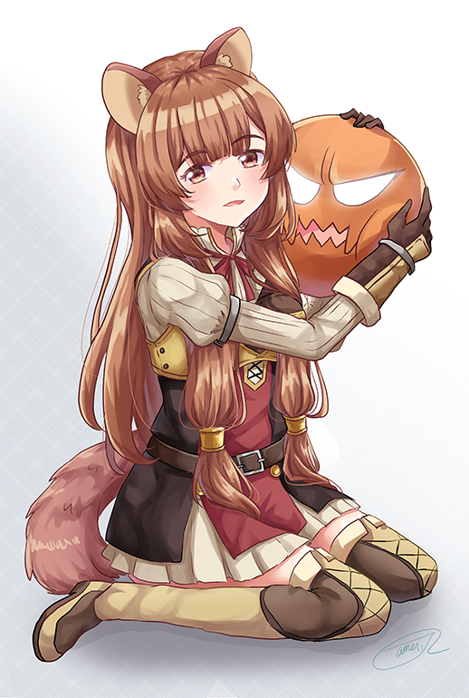 raphtalia and balloon (tate no yuusha no nariagari) drawn by amaimi