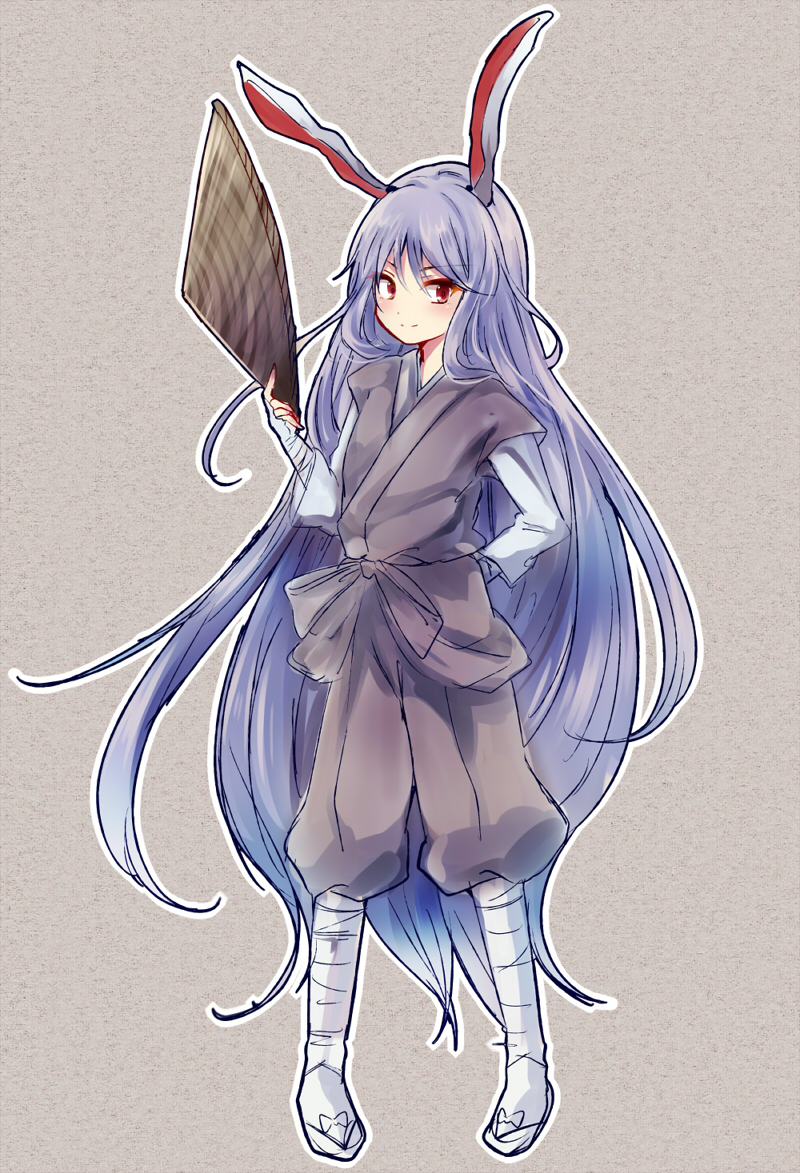 reisen udongein inaba (touhou and 1 more) drawn by uranaishi_(miraura)