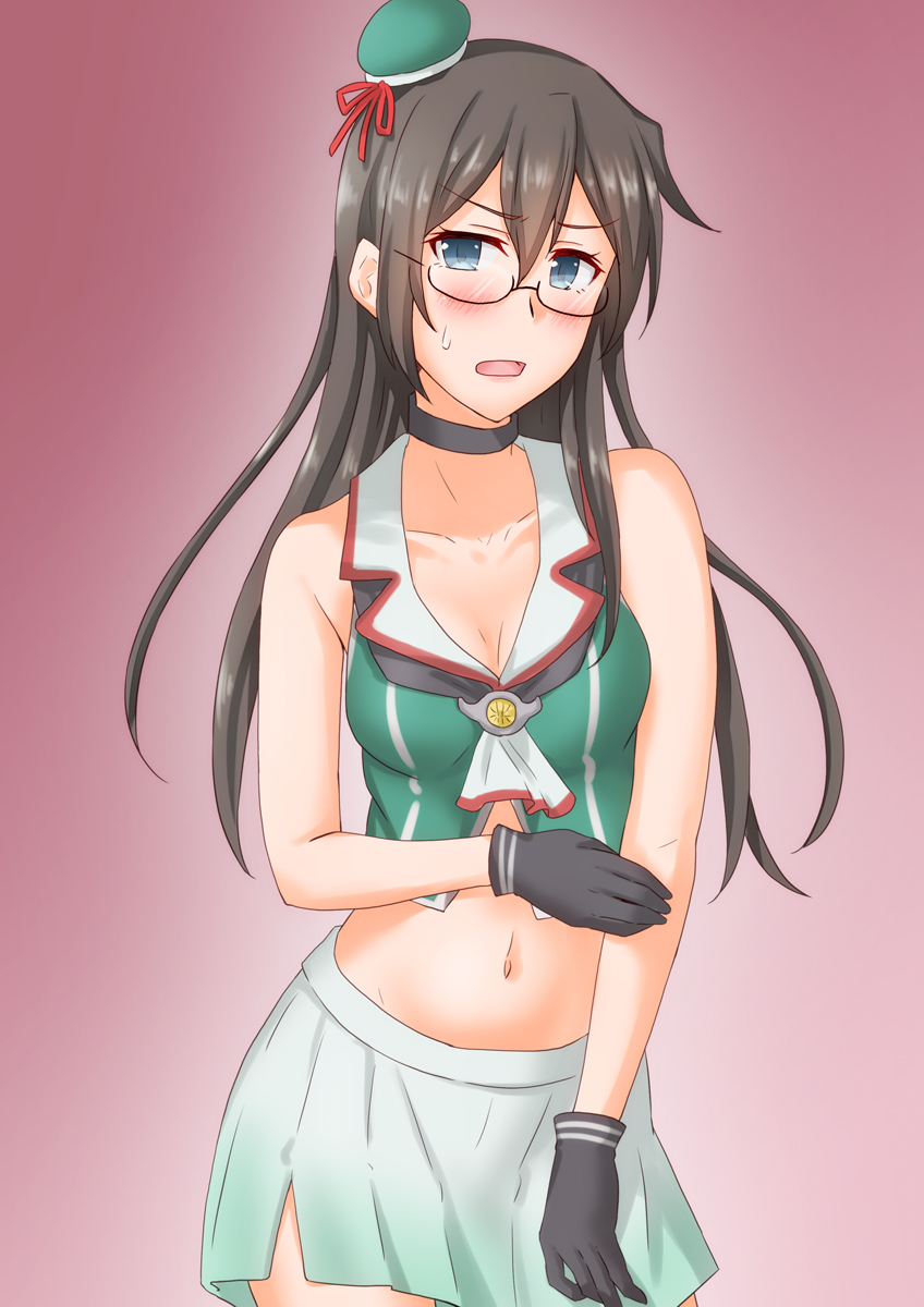 ooyodo and choukai (kantai collection) drawn by anti_(untea9)