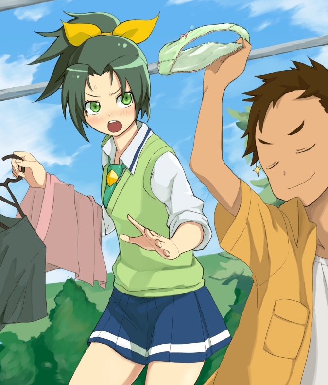 midorikawa nao and midorikawa keita (precure and 1 more) drawn by accio